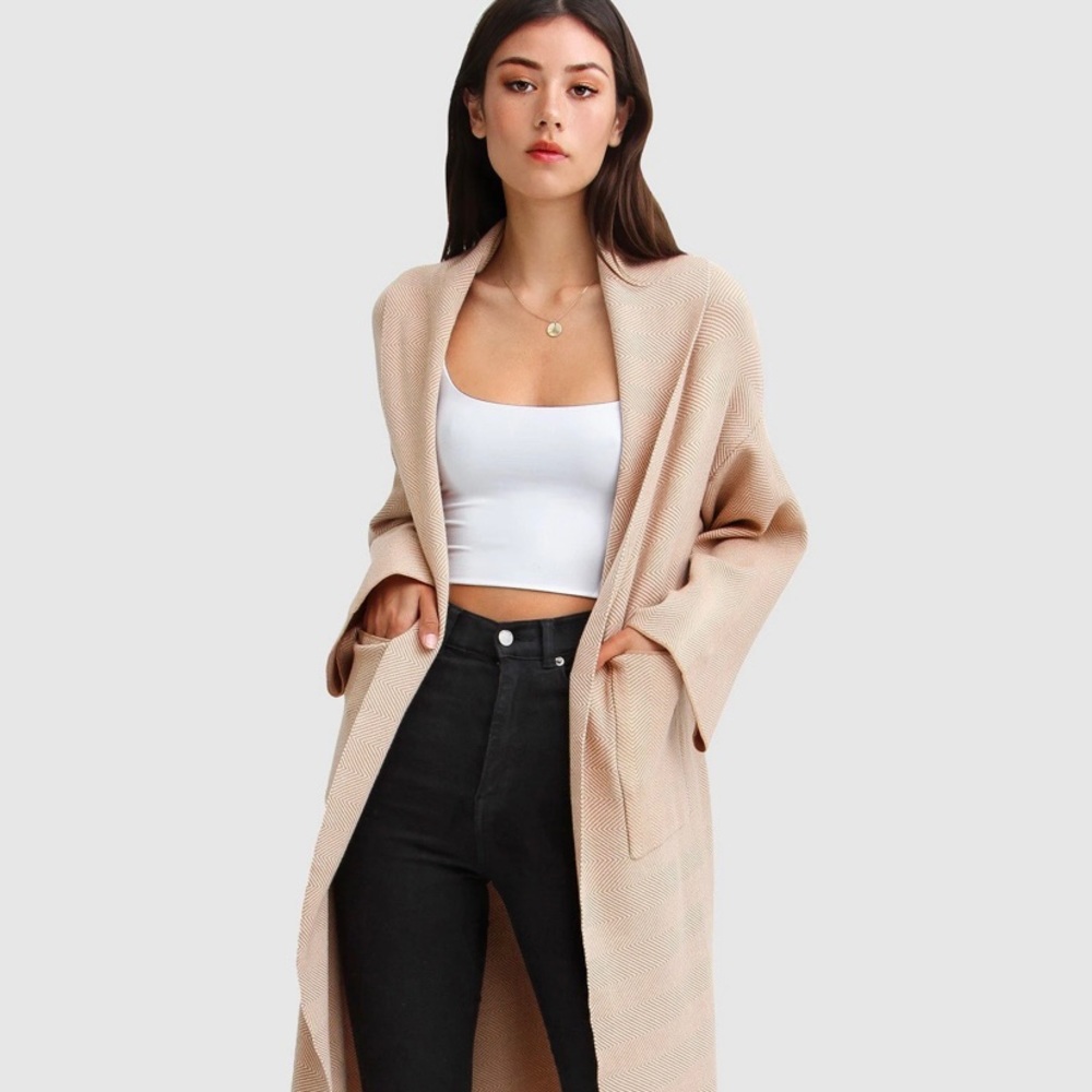 Camel Coatigan (Belle & Bloom)